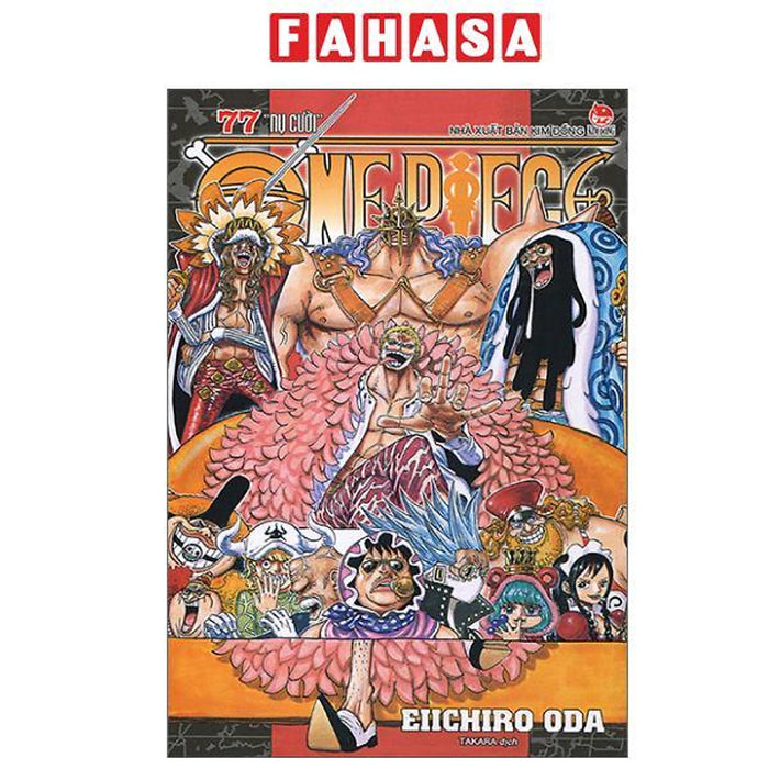Sách - One Piece - Tập 77 - Nụ Cười - Bản Bìa Áo (Tái Bản 2025)