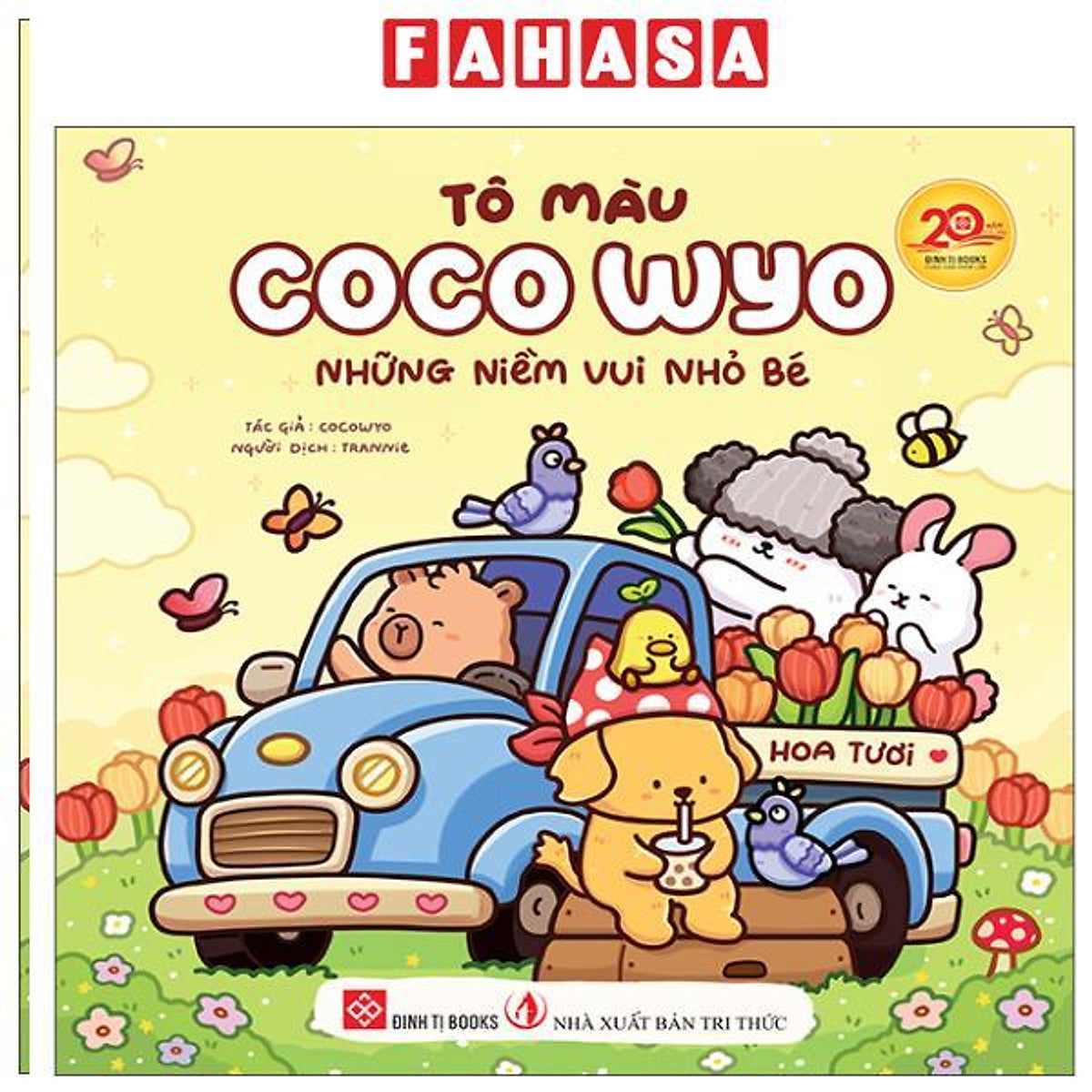 Sách - Tô Màu Coco Wyo - Những Niềm Vui Nhỏ Bé