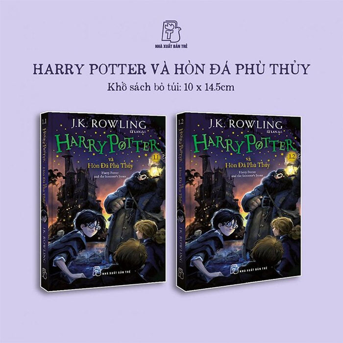 Harry Potter Và Hòn Đá Phù Thủy - Tập 1 (Khổ Nhỏ, Bộ 2 Cuốn)