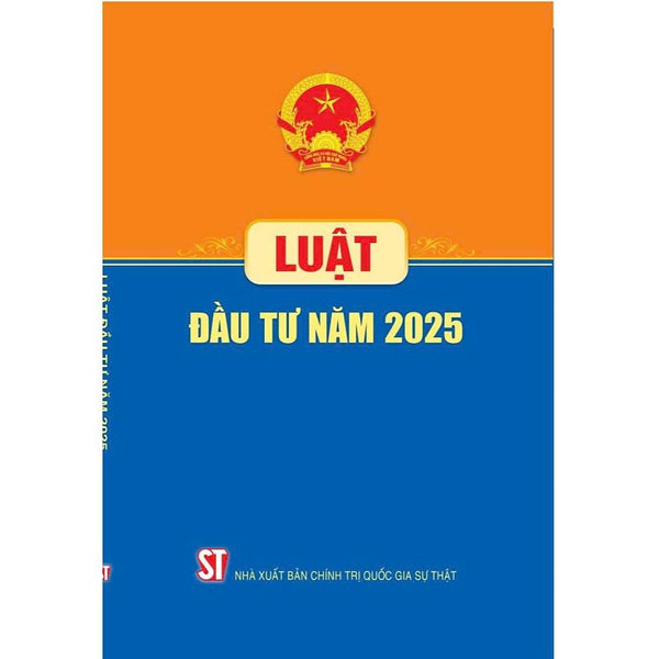 [Sách] Luật Đầu Tư Năm 2025