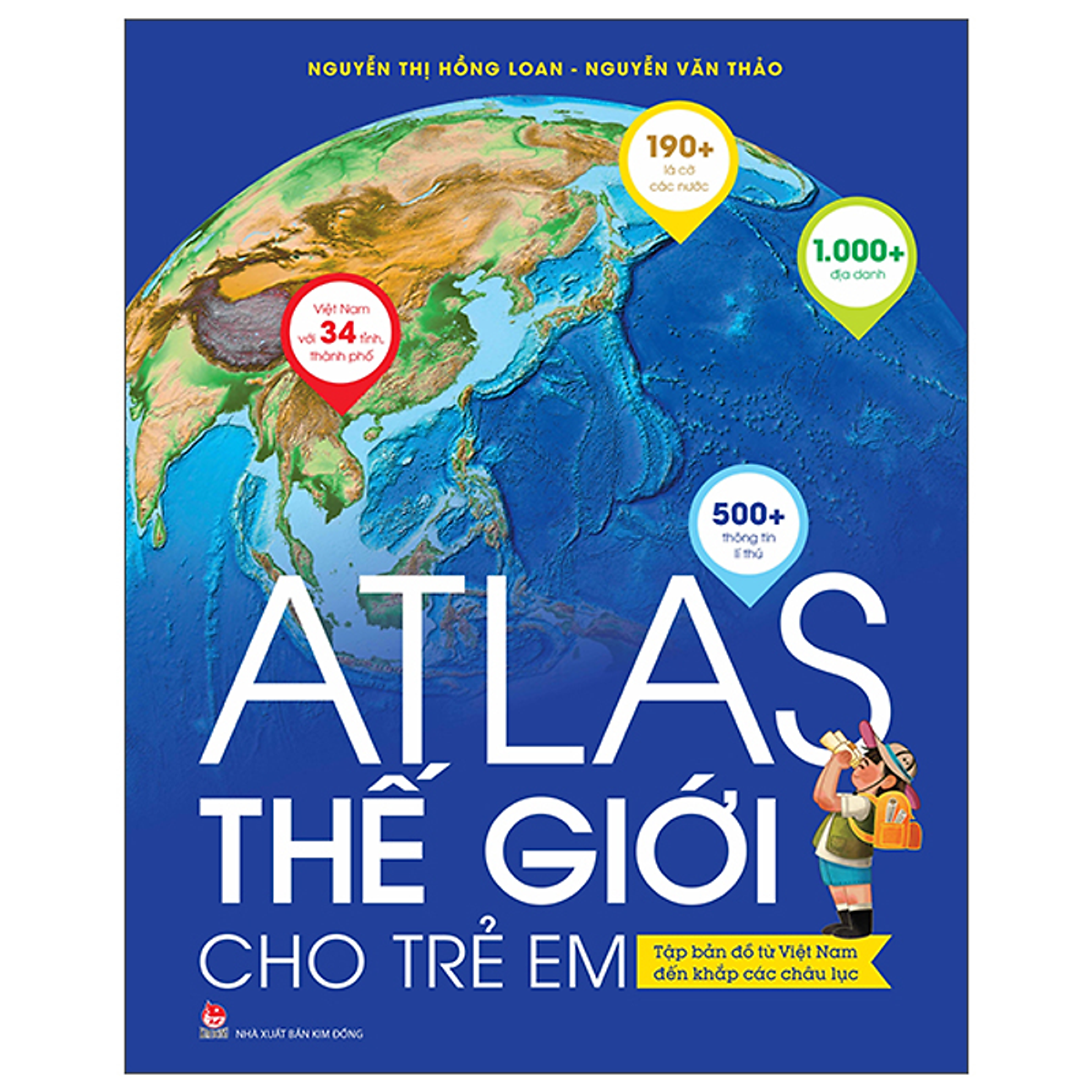Sách Atlas Thế Giới Cho Trẻ Em