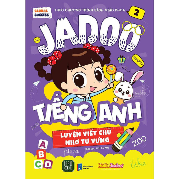 Jadoo Luyện Viết Chữ, Nhớ Từ Vựng Tiếng Anh 2