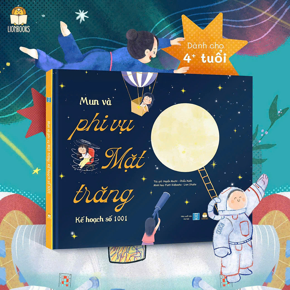 Sách Trung Thu 2026 - Mun Và Phi Vụ Mặt Trăng