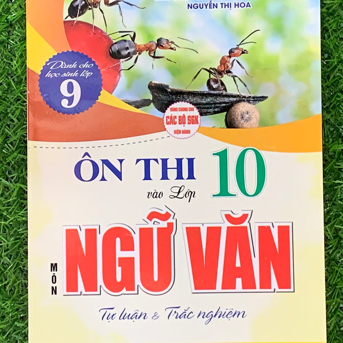 Ôn Thi Vào Lớp 10 Môn Ngữ Văn - Tự Luận & Trắc Nghiệm ( Dùng Chung Cho Các Bộ Sgk Hiện Hành) (Ha-Mk)