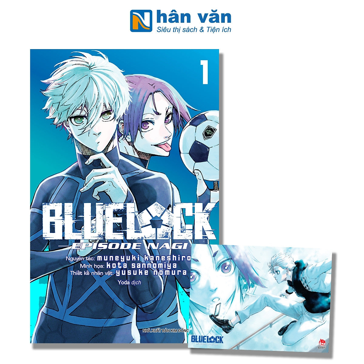 Truyện Tranh - Bluelock - Episode Nagi - Muneyuki Kaneshiro, Kota Sannomiya, Yusuke Nomura - Tập 1 Đến Tập 2