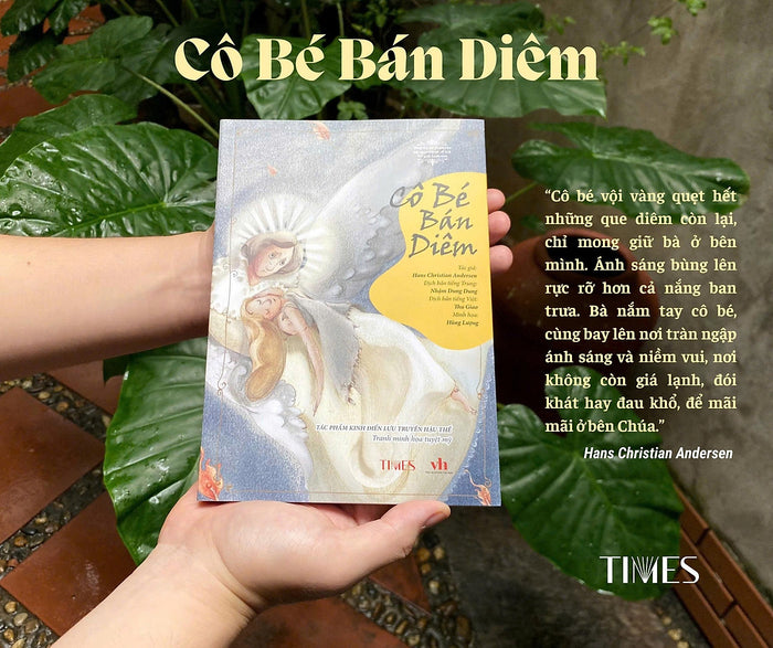 (In Màu) Truyện Cổ Tích Andersen - Cô Bé Bán Diêm – Hans Christian Andersen – Time Book - Nxb Văn Học