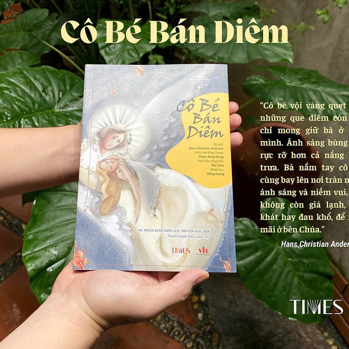 (In Màu) Truyện Cổ Tích Andersen - Cô Bé Bán Diêm – Hans Christian Andersen – Time Book - Nxb Văn Học
