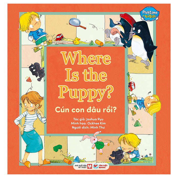 Cún Con Đâu Rồi? - Where Is The Puppy? - Playtime In English. Level 1