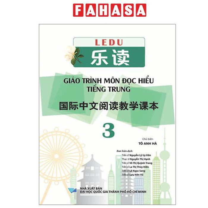 Sách - Ledu - Giáo Trình Môn Đọc Hiểu Tiếng Trung - Tập 3