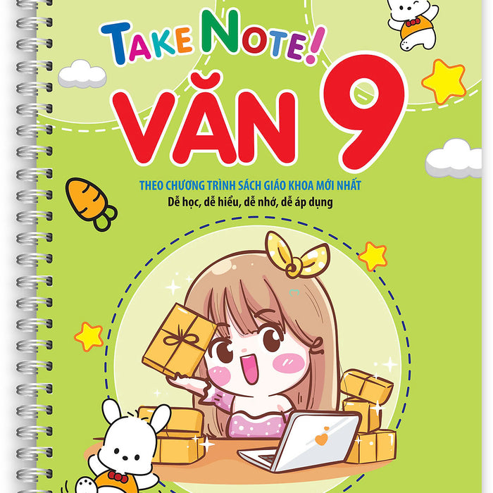 Take Note Văn 9! (Có Lò Xo) Biên Soạn Theo Chương Trình Sgk Mới Nhất