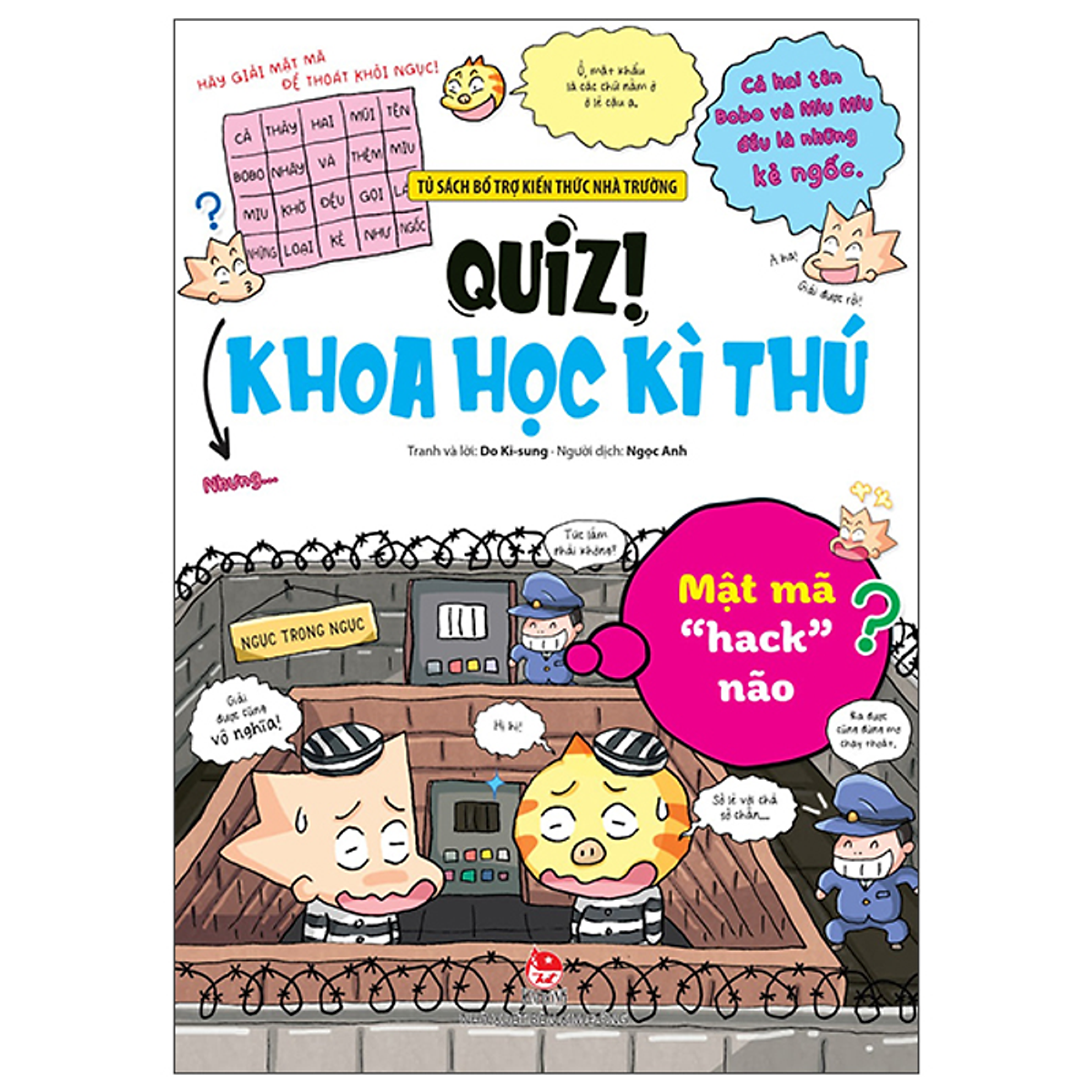 Sách Quiz Khoa Học Kì Thú - Mật Mã 