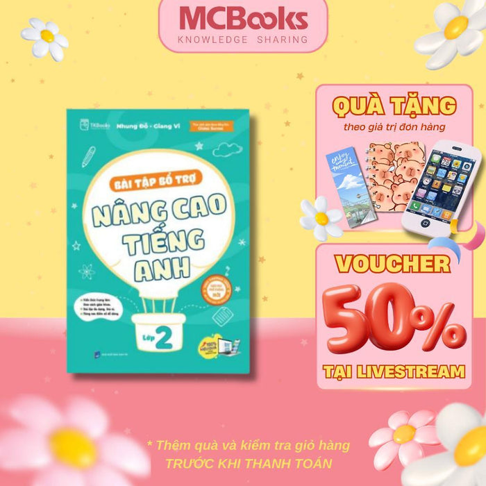 Sách - Bài Tập Bổ Trợ Nâng Cao Tiếng Anh Lớp 2 - Theo Chương Trình  Giáo Khoa - Mcbooks