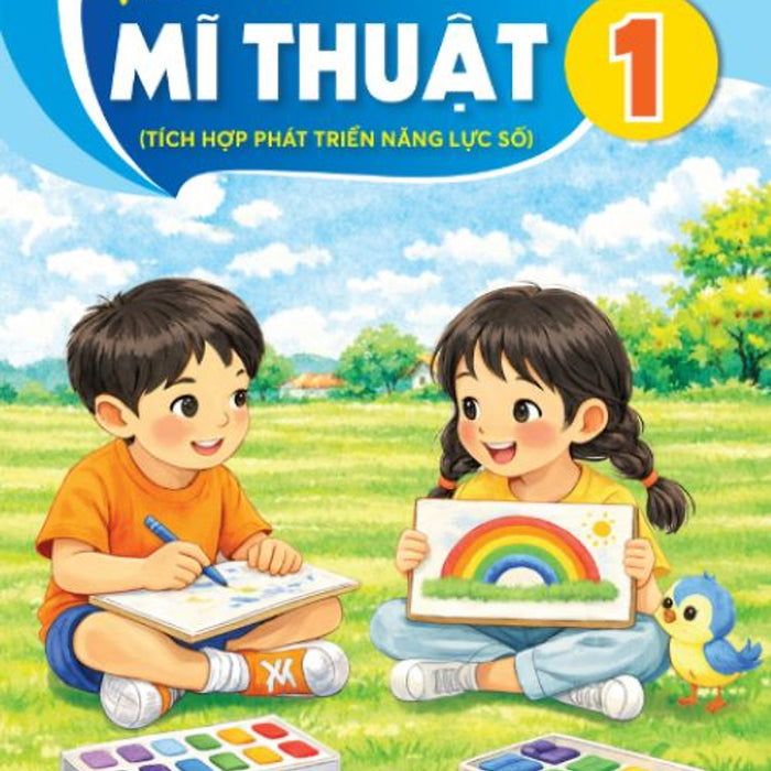 Sách Vở Bài Tập Mĩ Thuật 1- Tích Hợp Phát Triển Năng Lực Số (Kèm Nilon Bọc Sách, Nhãn Tên)