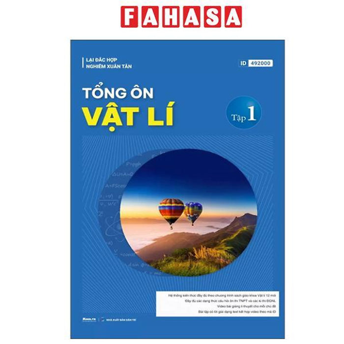 Sách - Tổng Ôn Vật Lí - Tập 1