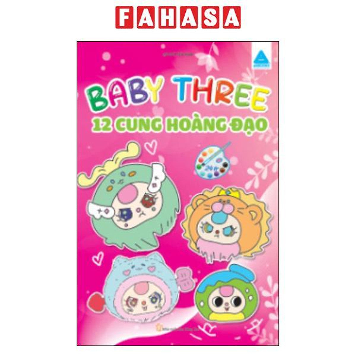 Sách - Baby Three Sách Tô Màu 12 Cung Hoàng Đạo