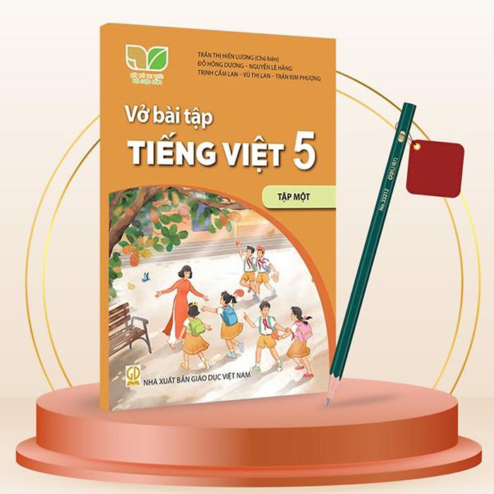 Sách - Vở Bài Tập Tiếng Việt 5 - Tập 1 (Kết Nối) (Chuẩn) - Kèm Bút Chì 2B Deli 33312-2B