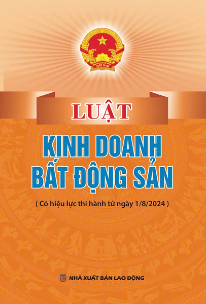 Sách - Luật Kinh Doanh Bất Động Sản (Nxb Lao Động)