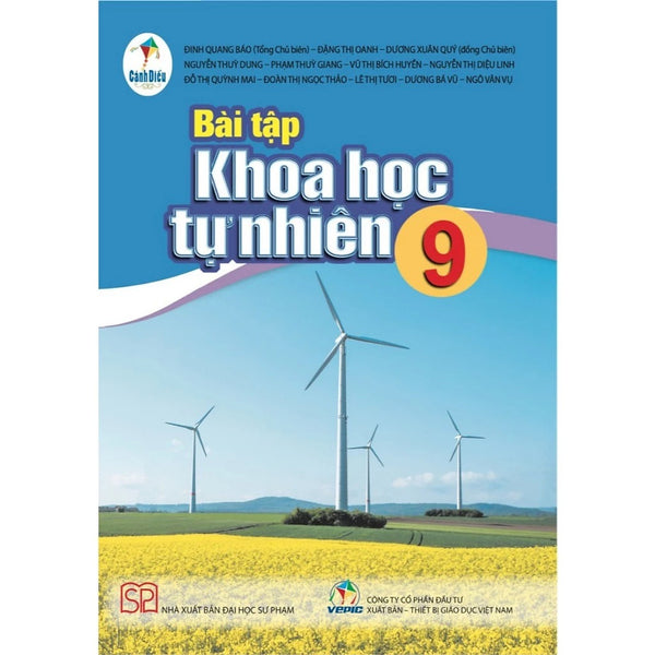 Sách - Bài Tập Khoa Học Tự Nhiên 9 - Cánh Diều