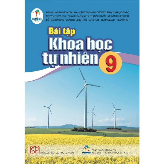 Sách - Bài Tập Khoa Học Tự Nhiên 9 - Cánh Diều