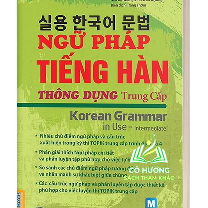 Sách - Ngữ Pháp Tiếng Hàn Thông Dụng Trình Độ Trung Cấp - Korean Grammar In Use Intermediate (Mc)