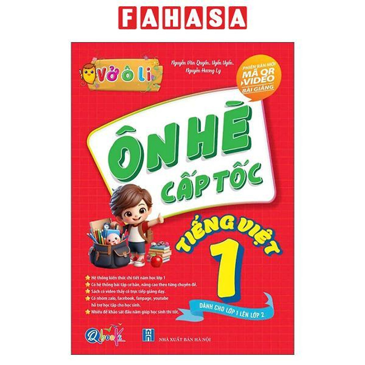 Sách - Vở Ô Li - Ôn Hè Cấp Tốc - Tiếng Việt 1 - Dành Cho Lớp 1 Lên Lớp 2