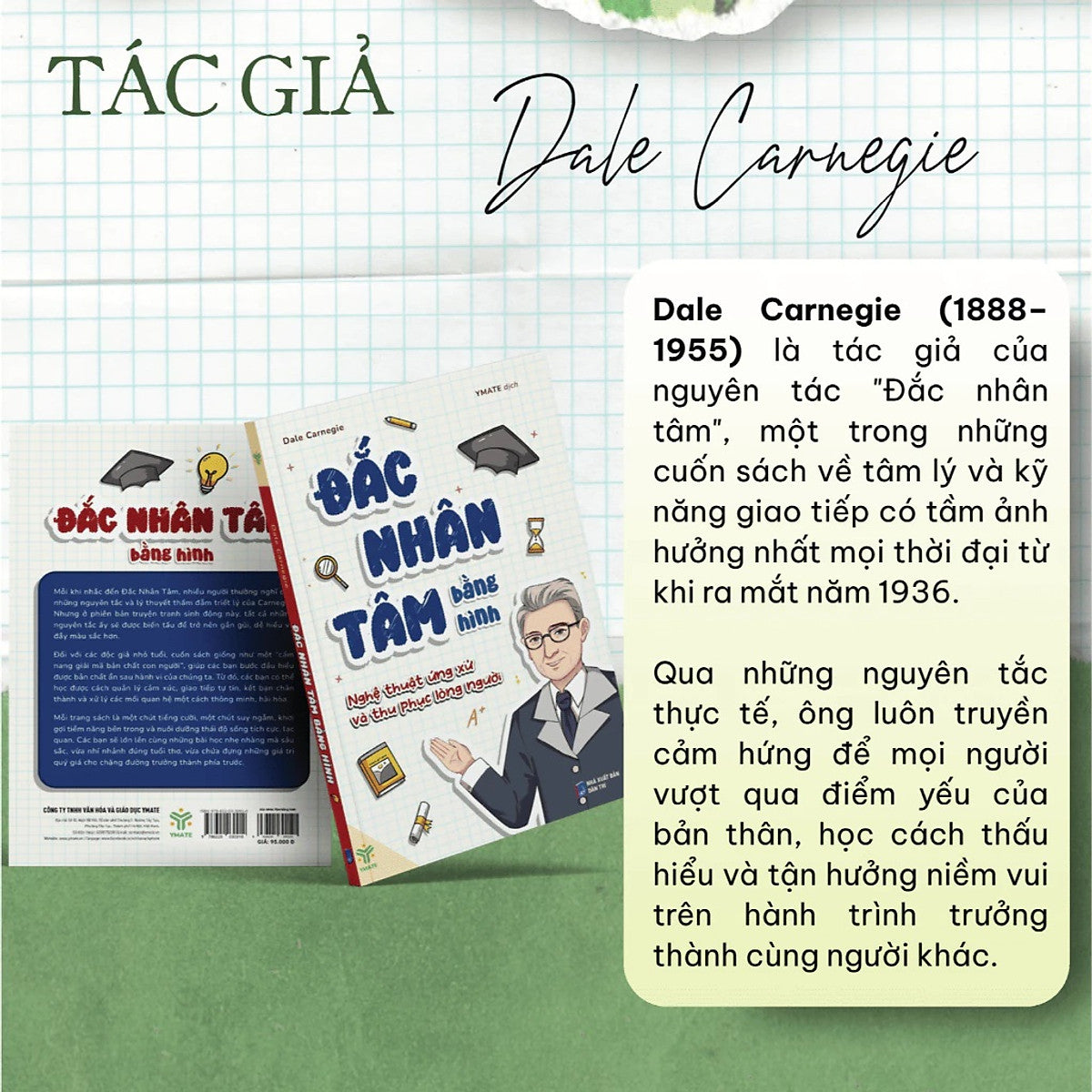 Đắc Nhân Tâm Bằng Hình - Nghệ Thuật Ứng Xử Và Thu Phục Lòng Người - Ymate Books