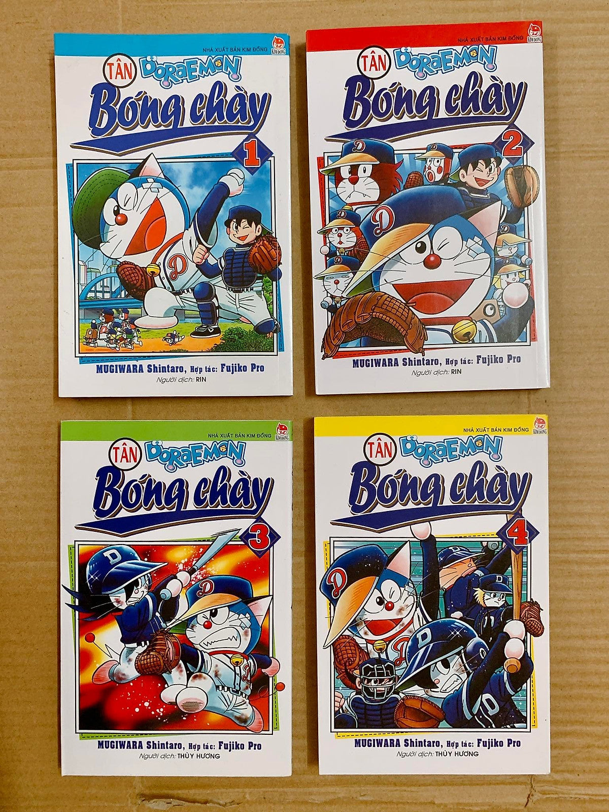 Truyện Tranh Doraemon Tân Bóng Chày Full 4 Tập (Chang Book)