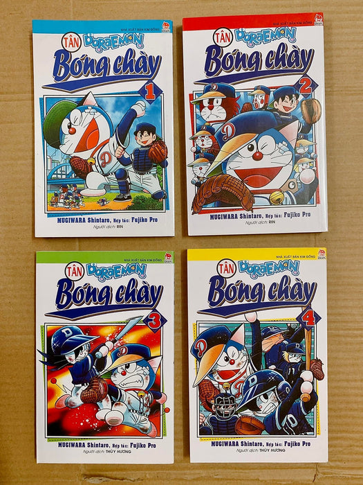 Truyện Tranh Doraemon Tân Bóng Chày Full 4 Tập (Chang Book)