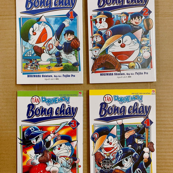 Truyện Tranh Doraemon Tân Bóng Chày Full 4 Tập (Chang Book)