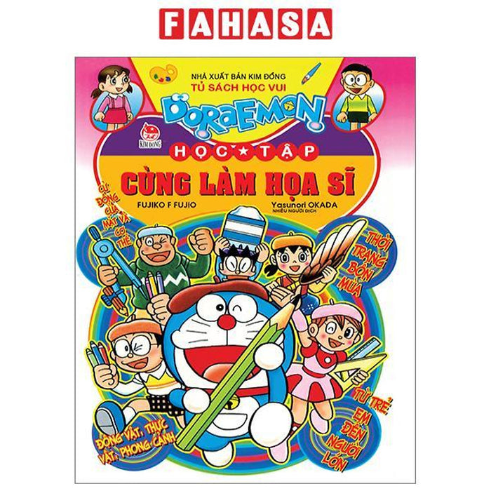 Doraemon Học Tập - Cùng Làm Họa Sĩ (Tái Bản 2024)