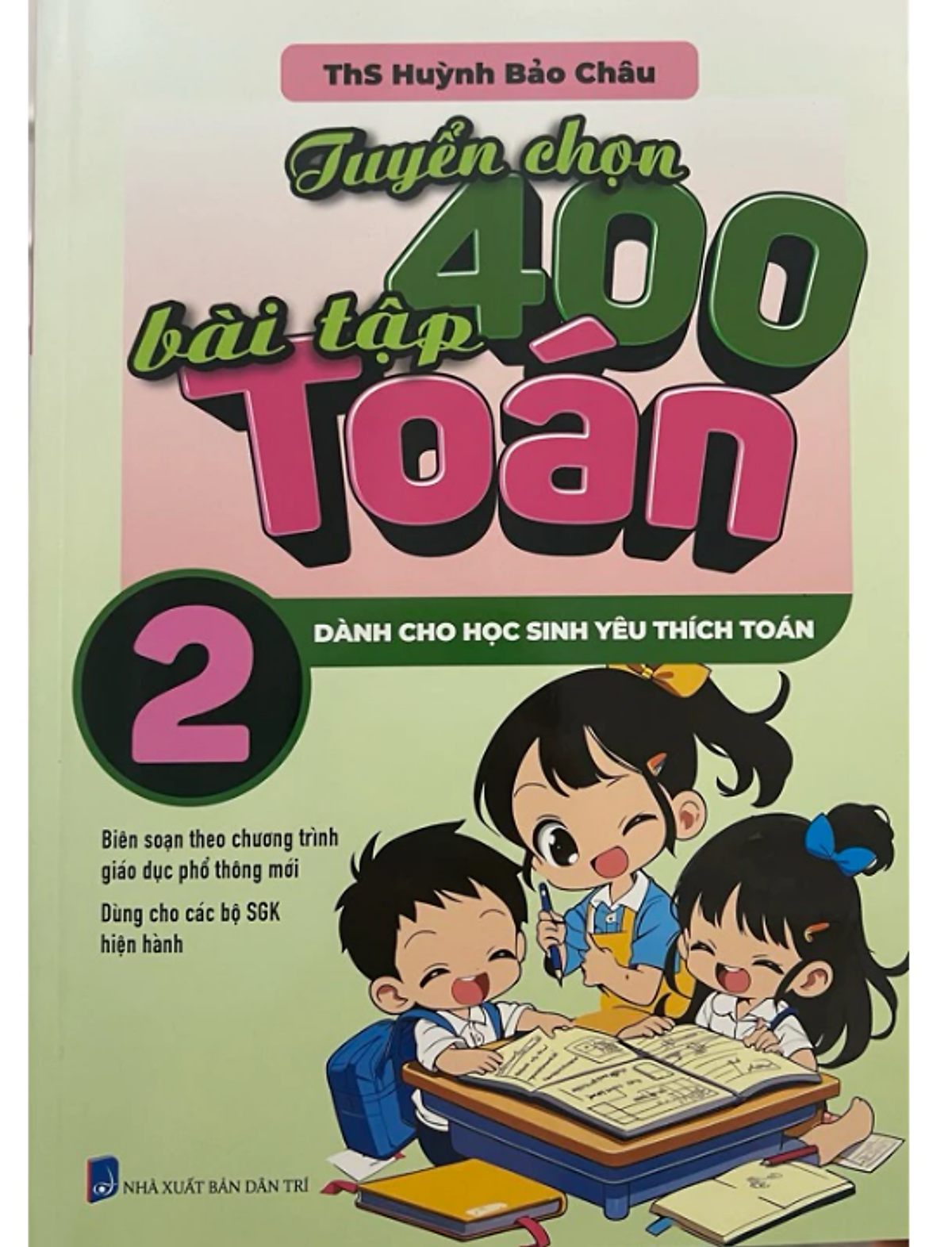 Sách - Tuyển Chọn 400 Bài Tập Toán Lớp 2 (Theo Chương Trình Gdpt Mới)