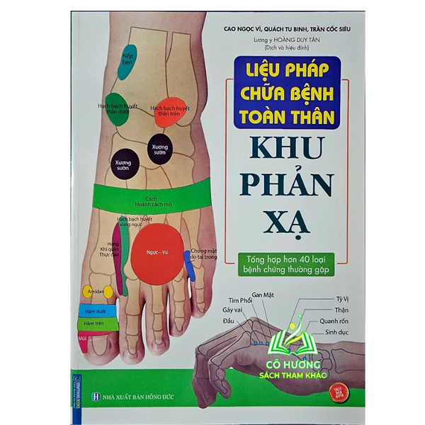 Sách - Liệu Pháp Chữa Bệnh Toàn Thân - Khu Phản Xạ