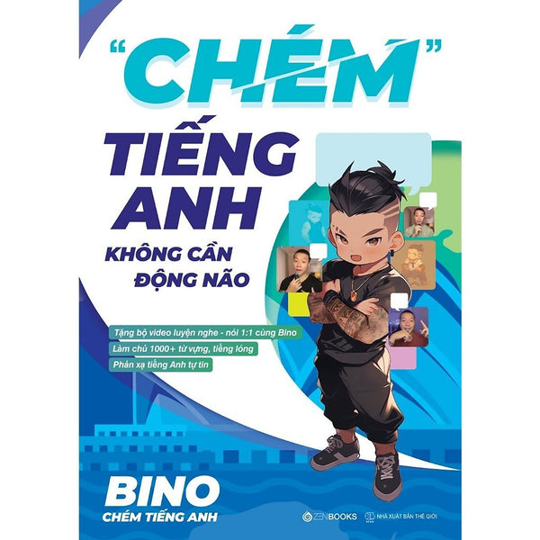 Sách - Chém Tiếng Anh Không Cần Động Não - Zenbooks