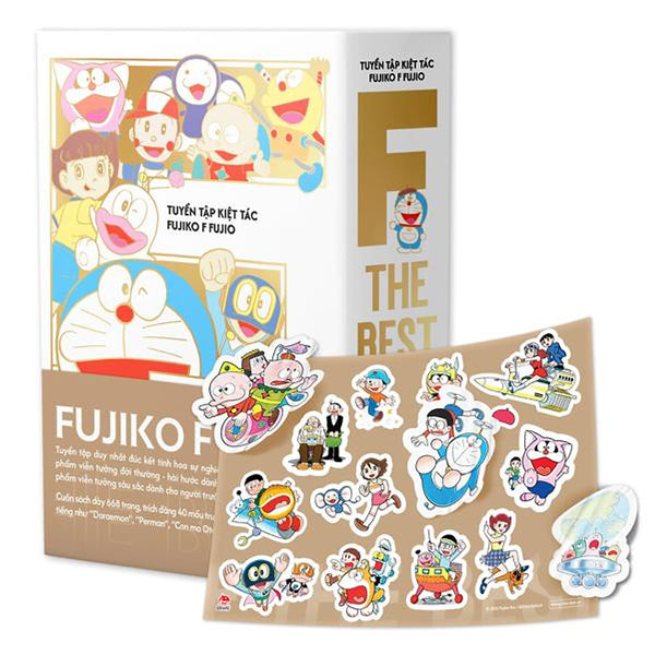 Sách - Tuyển Tập Kiệt Tác Fujiko F Fujio - F The Best - Tặng Kèm Set Sticker Khổ Lớn