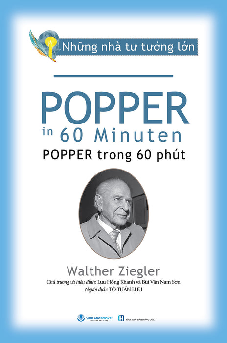 Những Nhà Tư Tưởng Lớn - Popper Trong 60 Phút - Vanlangbooks