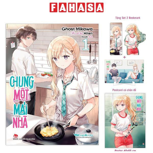 Chung Một Mái Nhà - Tập 1 - Bản Giới Hạn - Tặng Set 2 Bookmark + Postcard Có Chân Đế + Poster