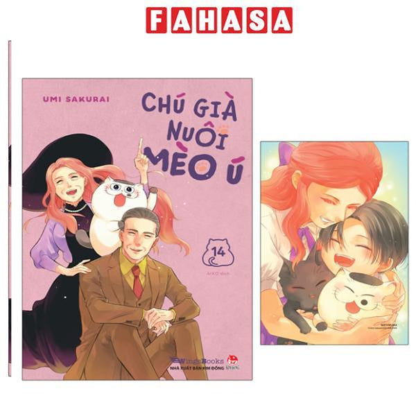Sách - Chú Già Nuôi Mèo Ú - Tập 14 - Tặng Kèm Postcard