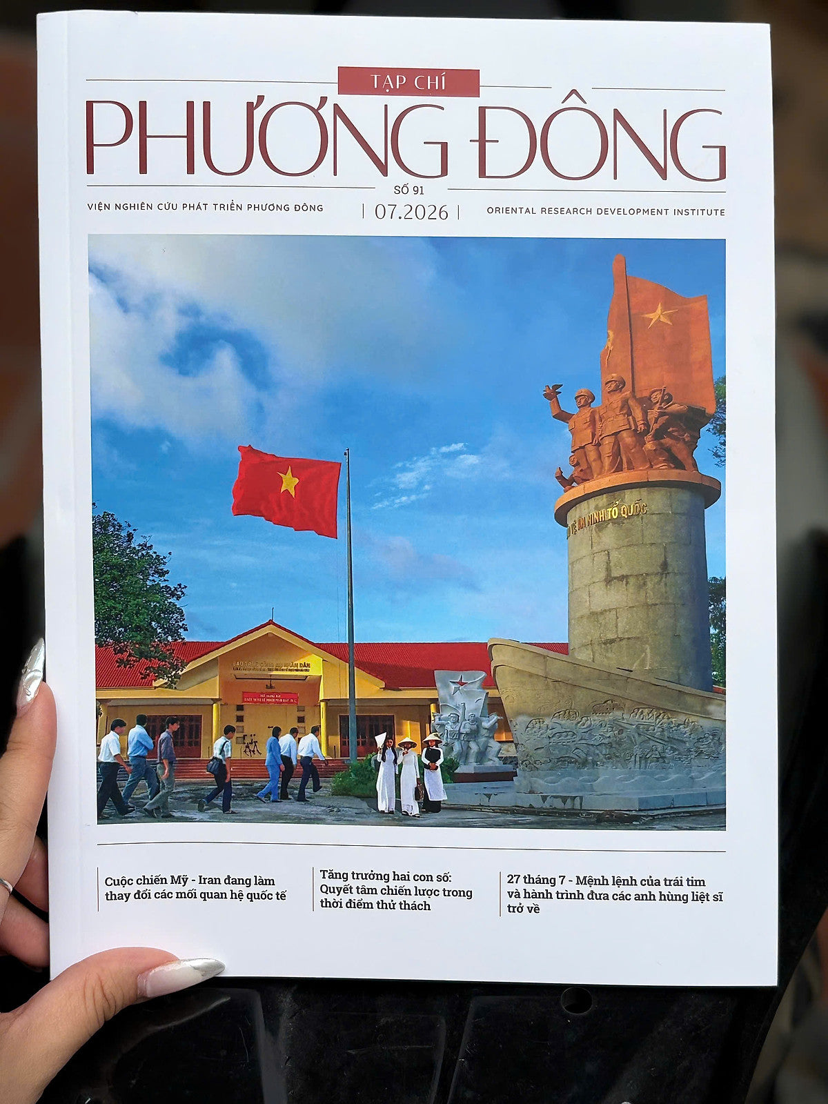 (Số 91) Tạp Chí Phương Đông 07/2026 – Viện Nghiên Cứu Phát Triển Phương Đông