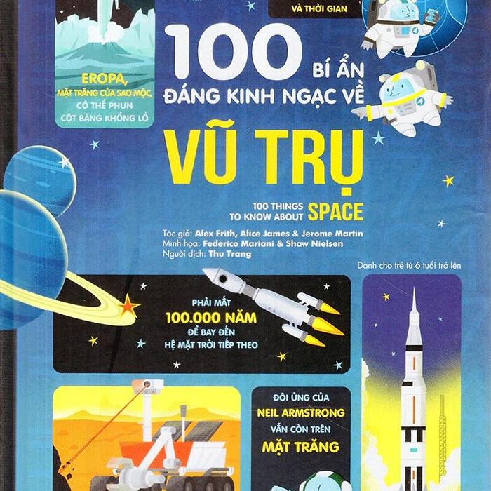 Sách 100 Bí Mật Kinh Ngạc - 100 Bí Ẩn Kinh Ngạc Về Vũ Trụ