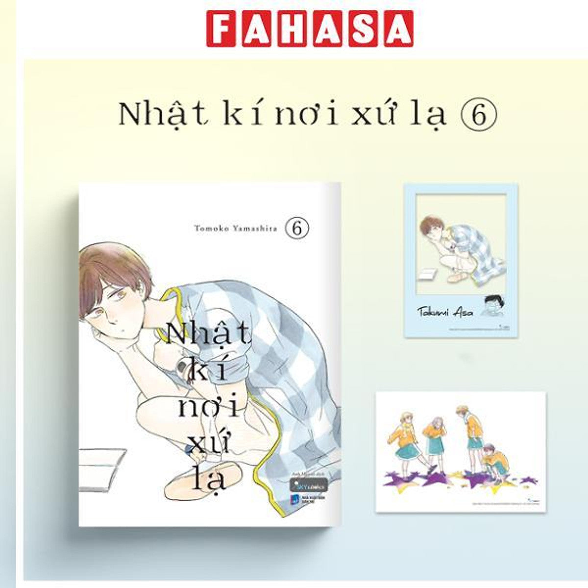 Sách - Nhật Kí Nơi Xứ Lạ - Tập 6 - Tặng Kèm Card Pvc + Postcard