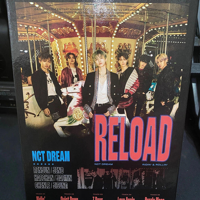 Nct Dream Mini Album Reload Đã Khui Seal, Kèm Đĩa
