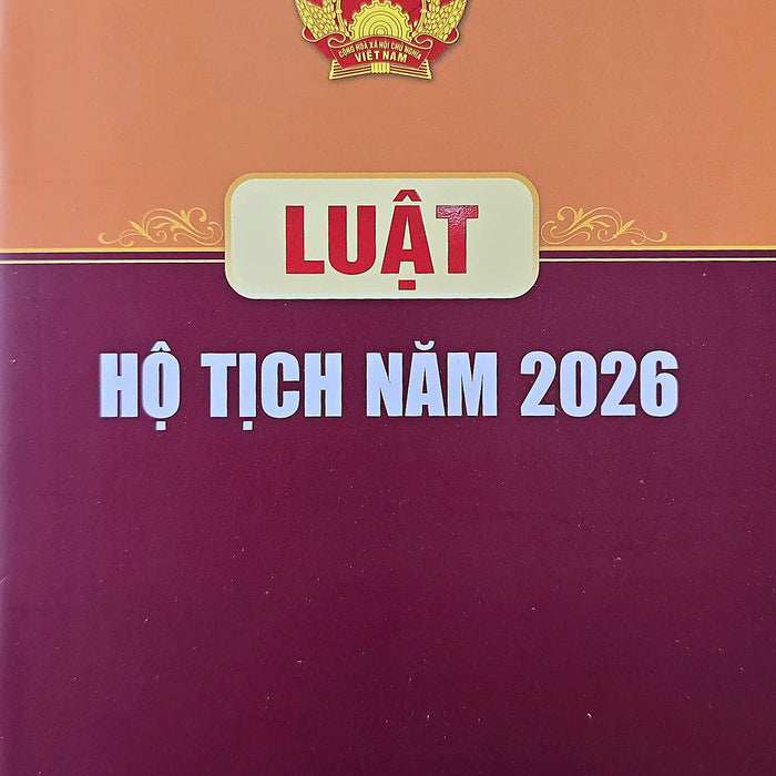 Luật Hộ Tịch Năm 2026
