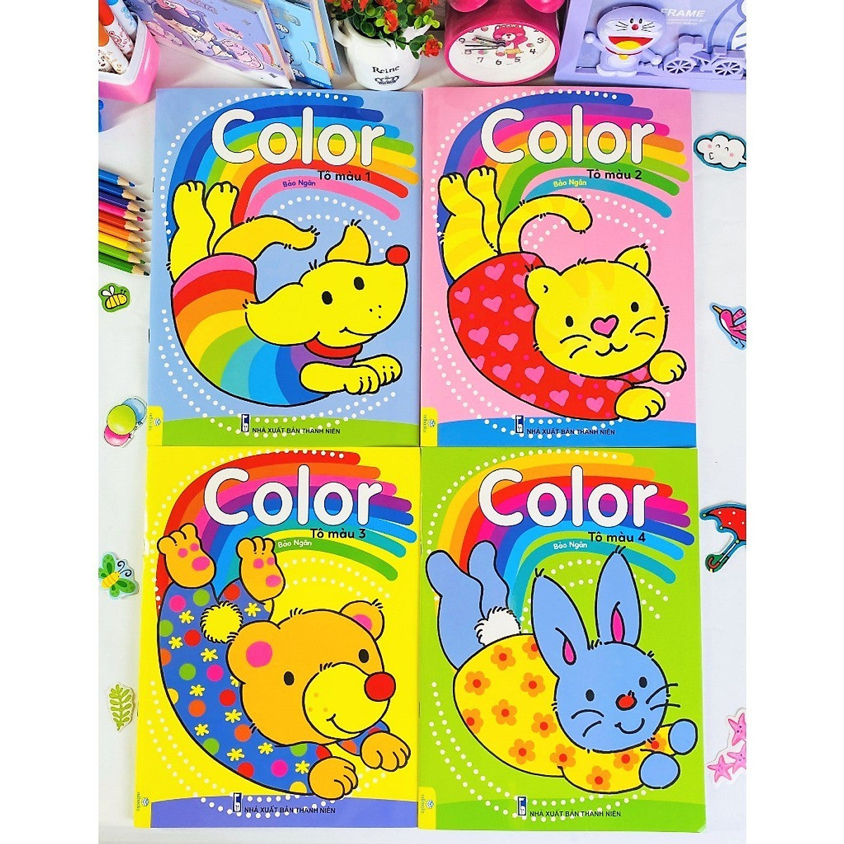 Sách - Color Tô Màu - Bản Quyền Cuberdon - Ndbooks