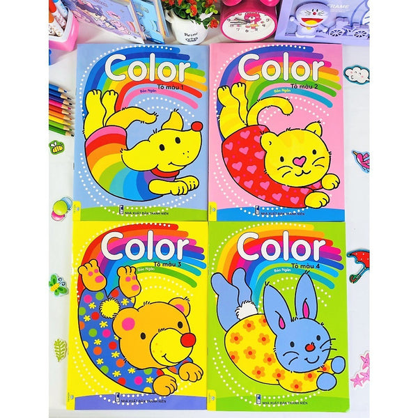 Sách - Color Tô Màu - Bản Quyền Cuberdon - Ndbooks