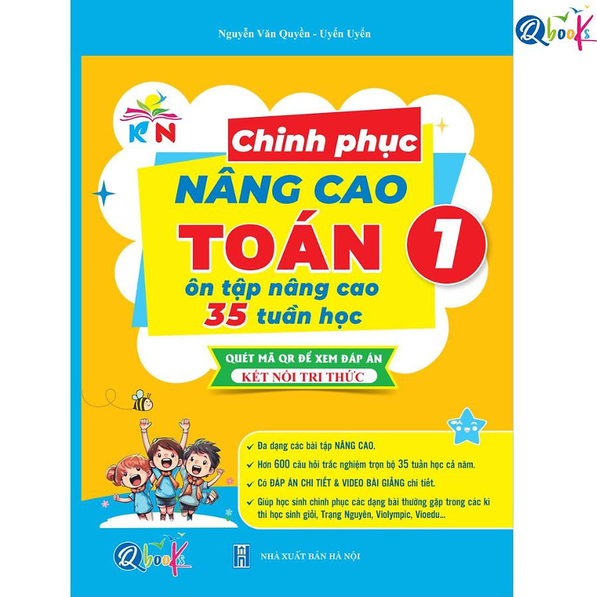 Chinh Phục Nâng Cao Toán Lớp 1 - Kết Nối Tri Thức Với Cuộc Sống - Bản Quyền