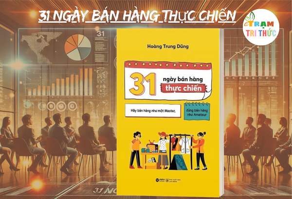 Sách - 31 Ngày Bán Hàng Thực Chiến - Hoàng Trung Dũng - Alphabooks