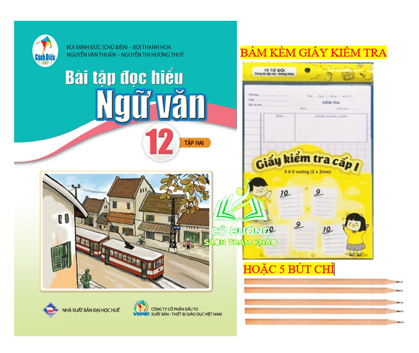 Sách - Bài Tập Đọc Hiểu Ngữ Văn 12 - Tập 2 (Cánh Diều)