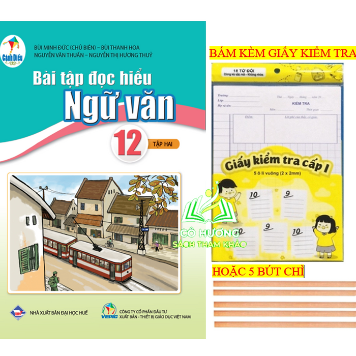 Sách - Bài Tập Đọc Hiểu Ngữ Văn 12 - Tập 2 (Cánh Diều)