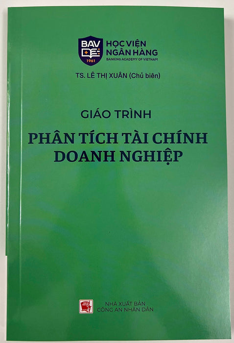 Sách - Giáo Trình Phân Tích Tài Chính Doanh Nghiệp