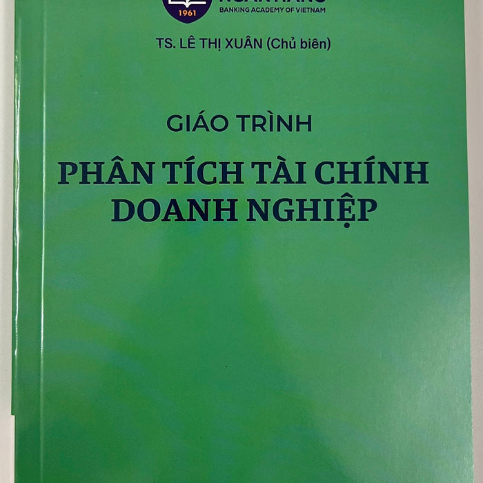 Sách - Giáo Trình Phân Tích Tài Chính Doanh Nghiệp